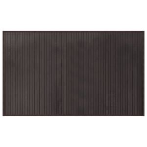 vidaXL Rug Rectangular Dark Brown60x100 cm Bamboo