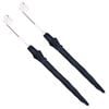 vidaXL Umbrella with Clamp &Oslash; 105 x 86 cm 170T Polyester 2 pcs