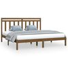 vidaXL Bed Frame without Mattress Honey Brown 180x200 cm Solid Wood