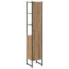 vidaXL Bathroom Cabinet Artisan oak 33 x 33 x 185.5 cm Engineered Wood
