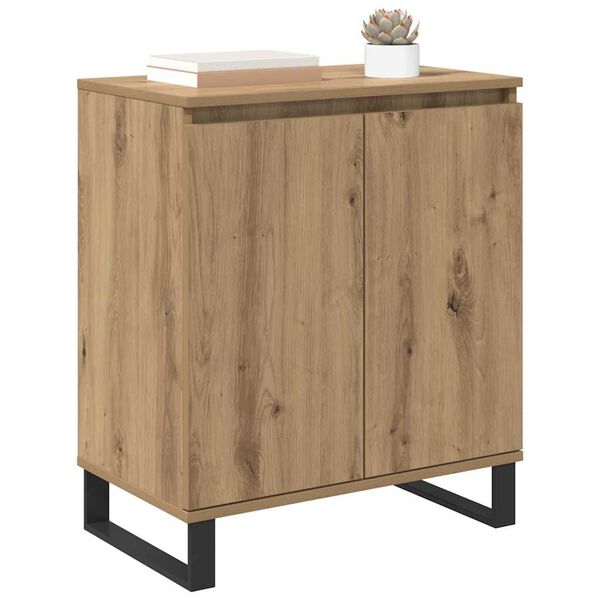 vidaXL Sideboard Artisan Oak 60 x 35 x 70 cm Engineered Wood