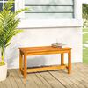 vidaXL Garden Bench 80x35x45 cm Solid Wood Acacia