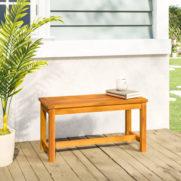 vidaXL Garden Bench 80x35x45 cm Solid Wood Acacia