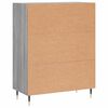 vidaXL Sideboard Grey Sonoma 69.5x34x90 cm Engineered Wood