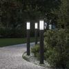 vidaXL Bollard Lights 3pcs 80 cm Stainless Steel IP44