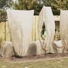 vidaXL Frost Protection Plant Fleece Covers 5 pcs Beige 1.55 x 1 m