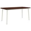 vidaXL Square Dining Table 160 x 80 x 75 cm Solid Acacia Wood