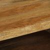 vidaXL Coffee Table Solid Mango Wood 104x50x45 cm