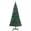vidaXL Artificial Pre-lit Christmas Tree with Ball Set Green 500 cm