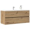 vidaXL Sink Cabinet Artisan Oak 100x38.5x45 cm Engineered Wood
