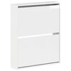 vidaXL Wall-Mounted Shoe Cabinet ARNHEM 71 x 17 x 86 cm