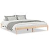 vidaXL Extra Long Bed Frame without Mattress 200x220 cm Solid Wood Pine
