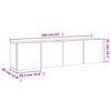 vidaXL TV Cabinets Wall-mounted 2 pcs Grey Sonoma 80x30x41 cm