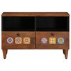 vidaXL Coffee Table with Drawer Brown 80 x 54 x 40 cm Solid Mango Wood