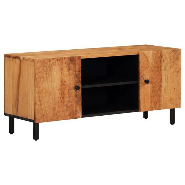 vidaXL TV Cabinet 105x33x46 cm Solid Wood Acacia