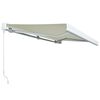 vidaXL Manual Cassette Awning 300x250 cm Cream