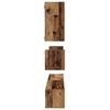 vidaXL TV Cabinet Set Wall-mounted 8 pcs Old Wood Engineered Wood
