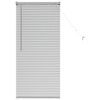 vidaXL Venetian Blinds Silver 130 x 60 cm Aluminium