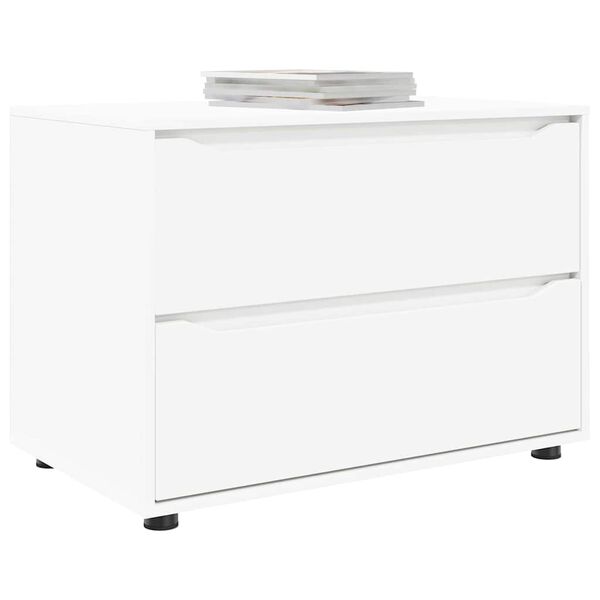 vidaXL Storage Cabinet White 80 x 48 x 57 cm Engineered Wood