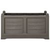 vidaXL Flower Box Grey 80x42.5x42 cm PP
