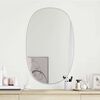 vidaXL Wall Mirror Silver 80x50 cm