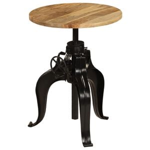 vidaXL Bar Table Solid Mango Wood 60x(76-110) cm