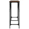 vidaXL Console Table Brown Oak 180x29x75 cm Engineered Wood