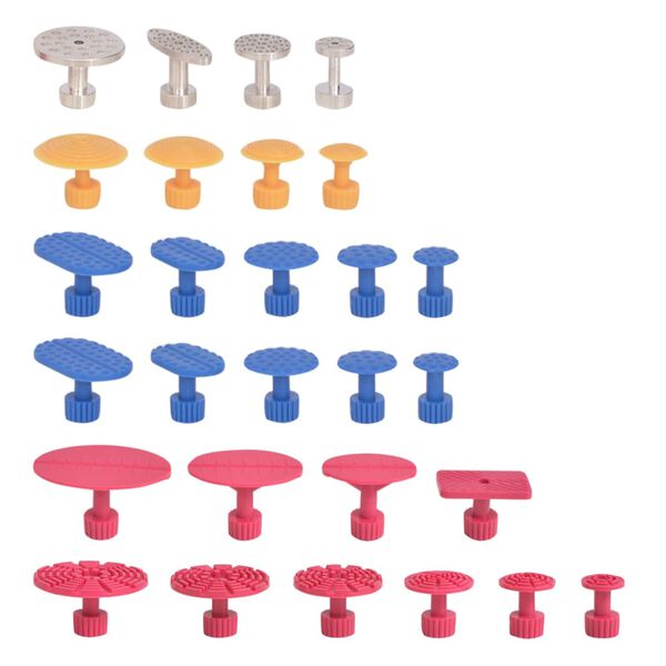 vidaXL 80 Piece Paintless Dent Repair Set Stainless Steel