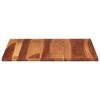 vidaXL Table Top Solid Wood Acacia 25-27 mm 80x80 cm