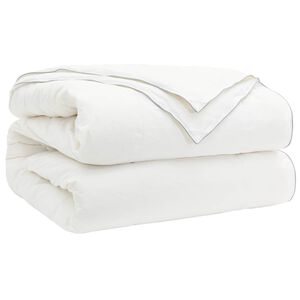 vidaXL Duvet 200x200 cm 4 Seasons 200+300 GSM Australian Wool White