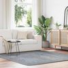 vidaXL Shaggy Rug High Pile NAVARRA Light Grey 200x200 cm Polyester