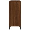 vidaXL Record Cabinet Brown Oak 84.5x38x89 cm Engineered Wood