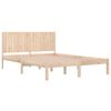 vidaXL Bed Frame without Mattress 200x200 cm Solid Wood Pine