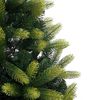 vidaXL Artificial Hinged Christmas Tree 300 LEDs Green 210 cm