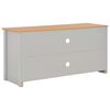 vidaXL TV Cabinet Grey 120x39x58 cm