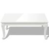 vidaXL Coffee Table 100x60x42 cm High Gloss White