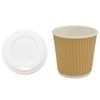 vidaXL Paper Coffee Cups with Lids 1000 pcs 4oz 100ml