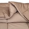vidaXL Full Year Duvet Gold 220 x 200 cm Satin and Microfiber