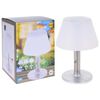 ProGarden LED Solar Table Lamp White