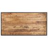 vidaXL Dining Table 140 cm Rough Mango Wood