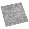 vidaXL Flooring Planks Grey 5.11 m&sup2; 55 pcs PVC