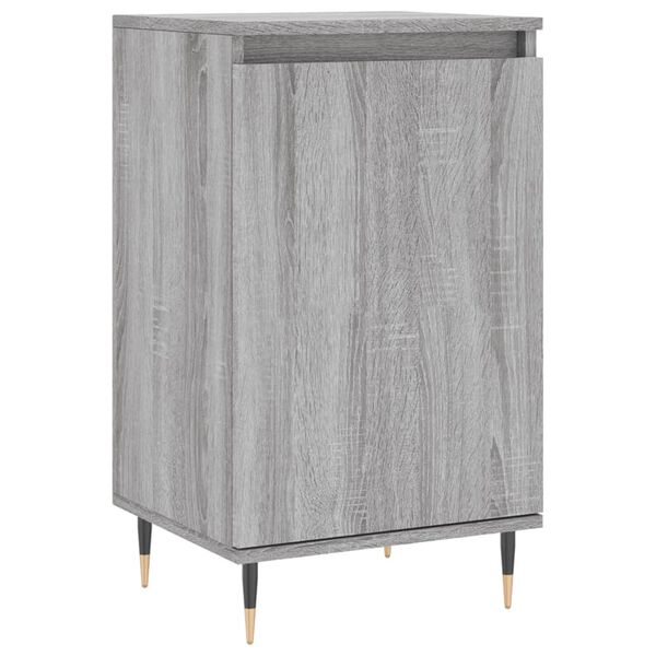 vidaXL Sideboard Grey Sonoma 40x35x70 cm Engineered Wood