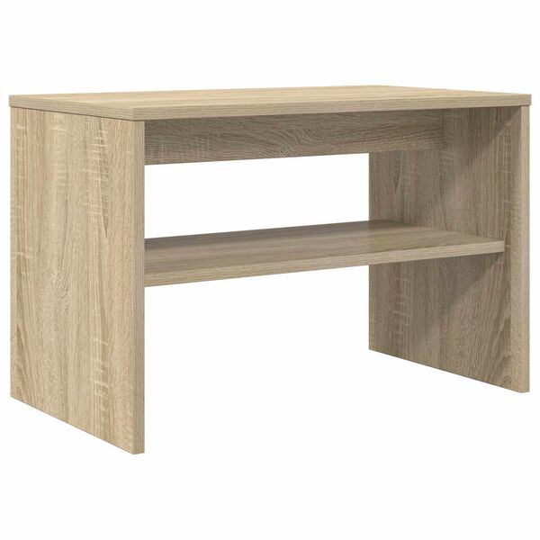 vidaXL TV Cabinet Sonoma Oak 60 x 35 x 40 cm Engineered Wood