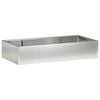 vidaXL Retaining Wall 6 pcs 200 x 100 x 40 cm Stainless Steel Silver