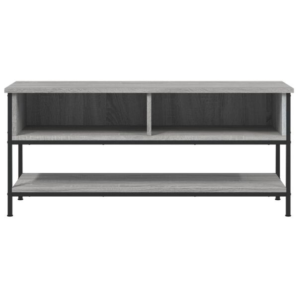 vidaXL TV Cabinet Grey Sonoma 100x35x45 cm Engineered Wood