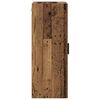 vidaXL Wall Mounted Cabinet Old Wood 34.5 x 34 x 90 cm