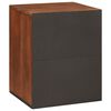 vidaXL Bathroom Cabinet Brown 38 x 33.5 x 48 cm Engineered wood
