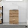 vidaXL Bathroom Cabinet Artisan Oak 40 x 37 x 59 cm Engineered wood