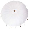 vidaXL Balinese Parasol with Base 260 210-220 cm