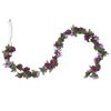 vidaXL Flower Garlands 6 pcs Spring Light Purple 250 cm